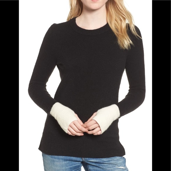 Madewell Fremont Colorblock Pullover Sweater - Picture 3 of 5